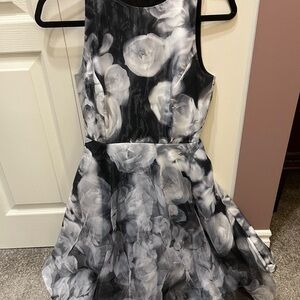 RW&CO. Monochrome Floral Dress